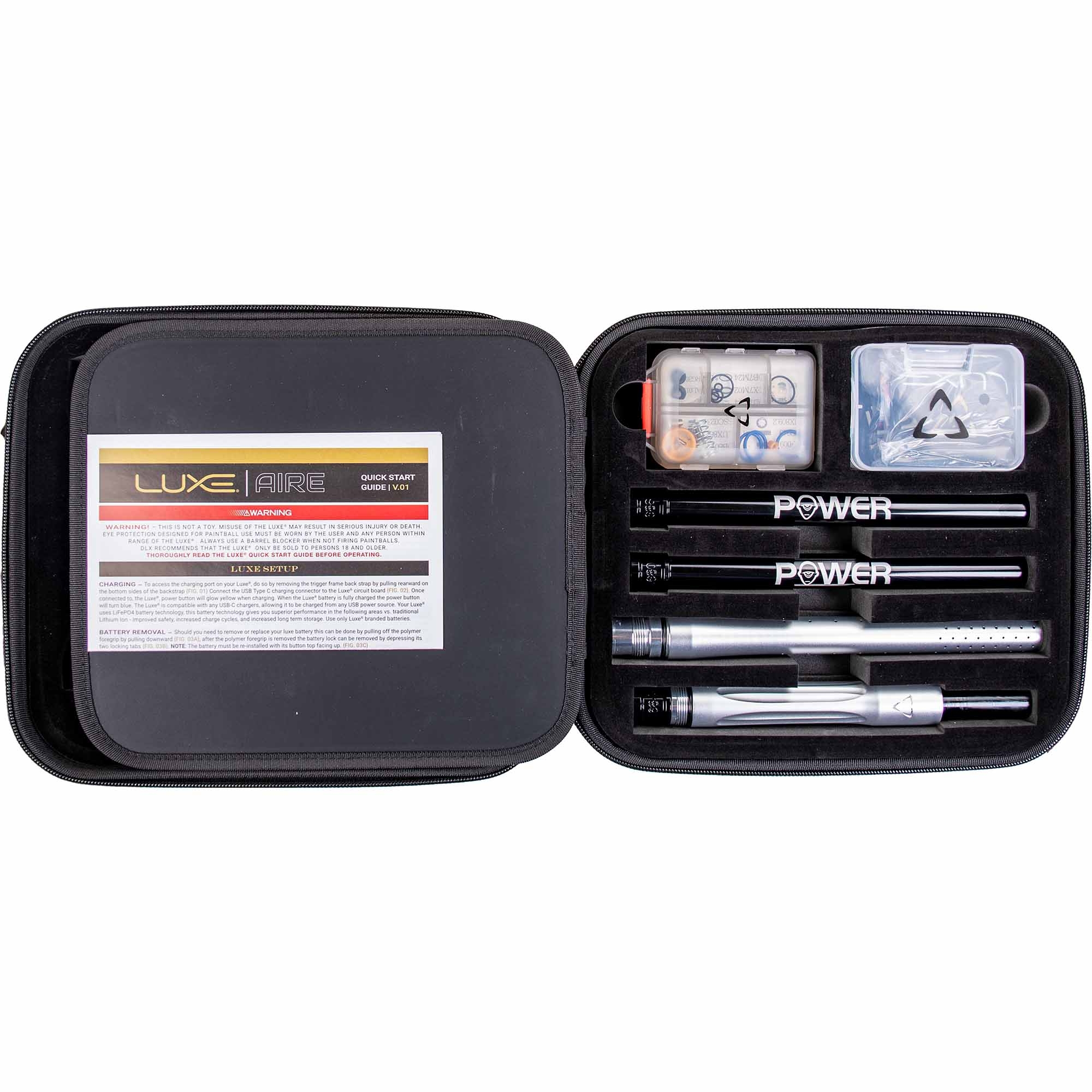 DLX Luxe® AIRE marker, dust white tinte, power, kit, elektronik, zubehör