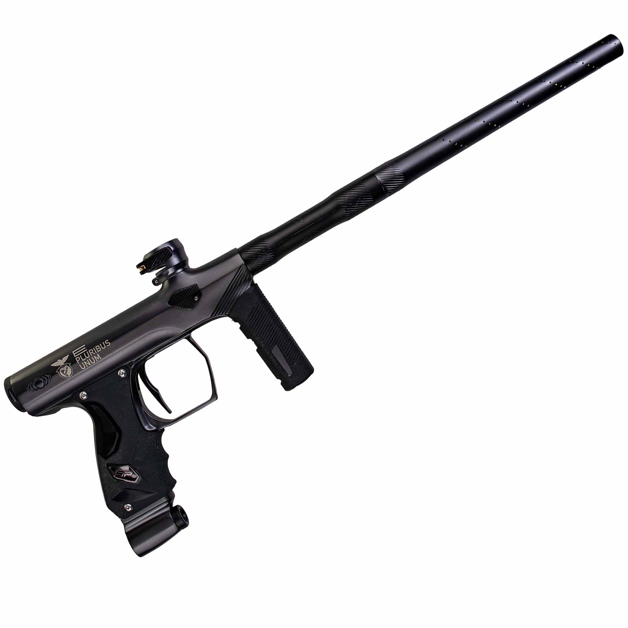 SP Shocker® ERA marker "e pluribus unum", gray matte Luftpistole, Sporterpistole, Schwarz, Lauf, Griff