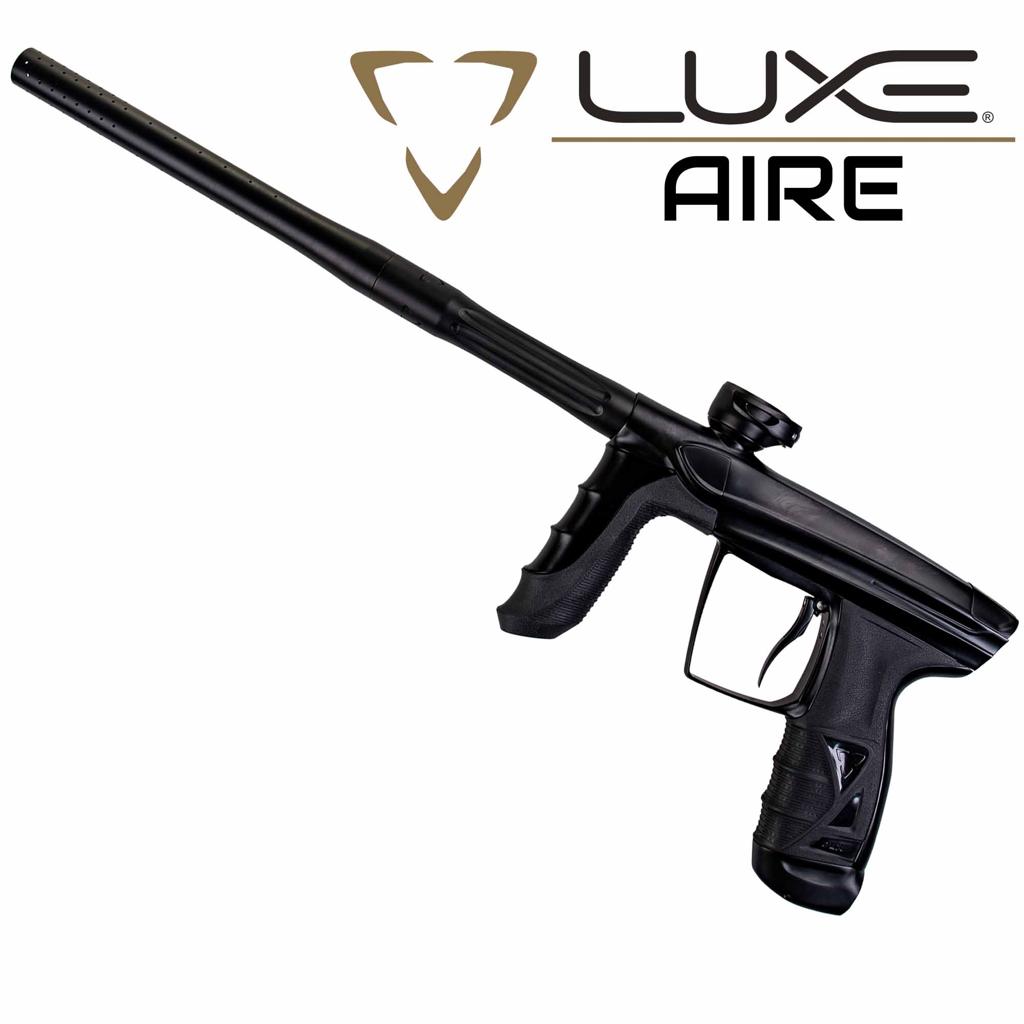 DLX Luxe® AIRE marker, dust black Feuerwaffe, Waffe, Pistole, Gewehr, Handfeuerwaffe