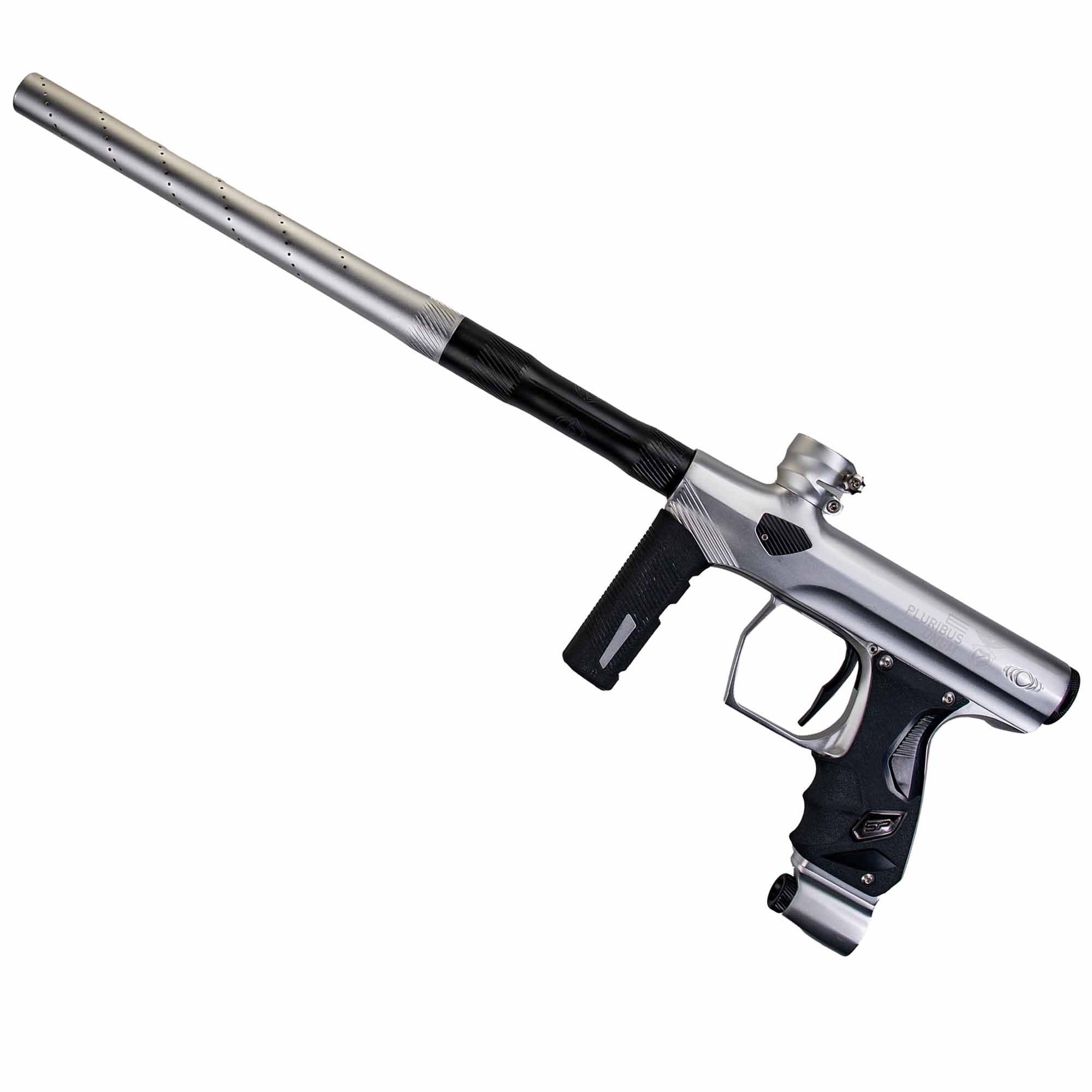 SP Shocker® ERA marker "e pluribus unum", white matte Paintball-Gewehr, Pistol, Metallisch, Langer Lauf, Griff