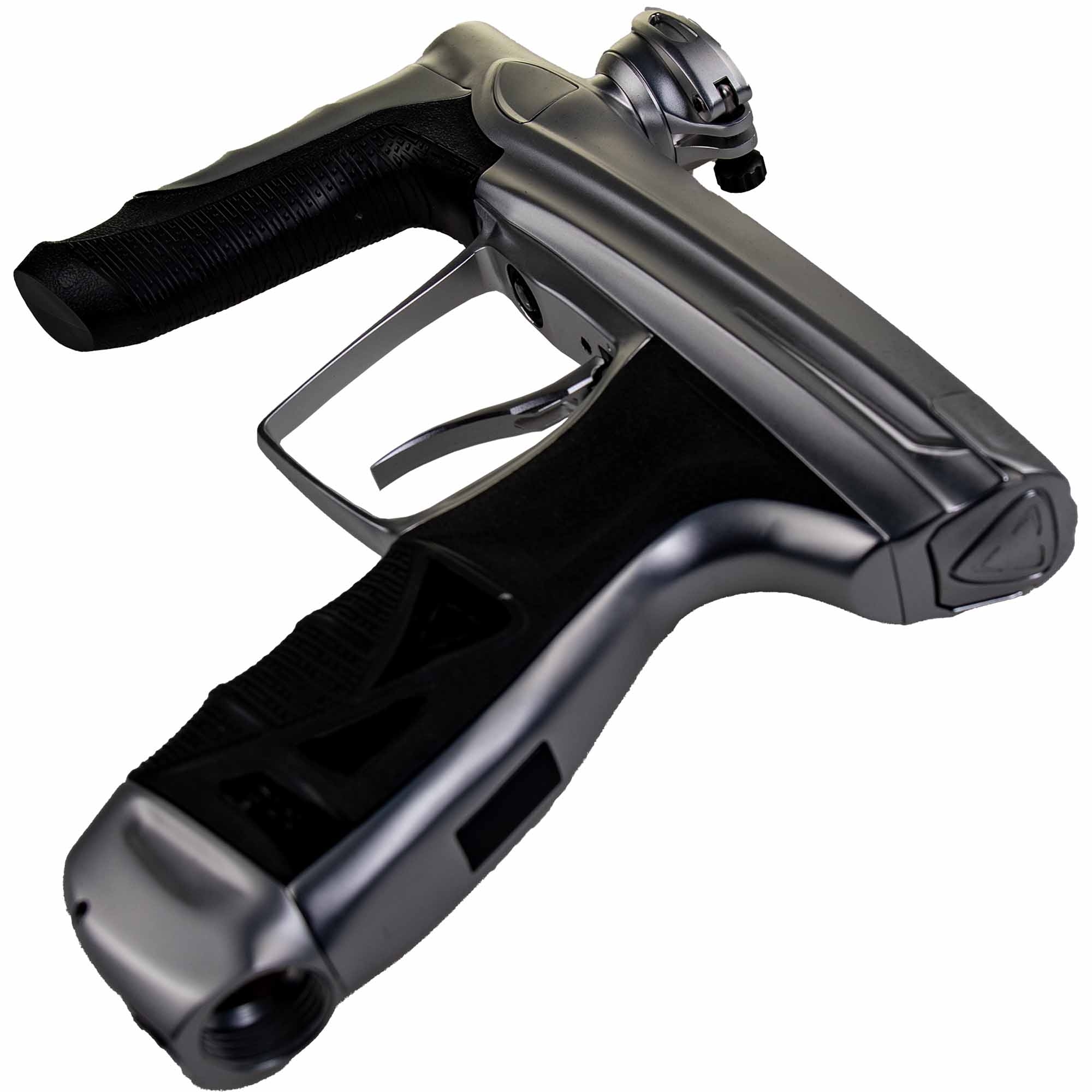 DLX Luxe® AIRE marker, dust white Schalthebel, Griffschiene, Pistolengriff, Schwarz, Metallisch