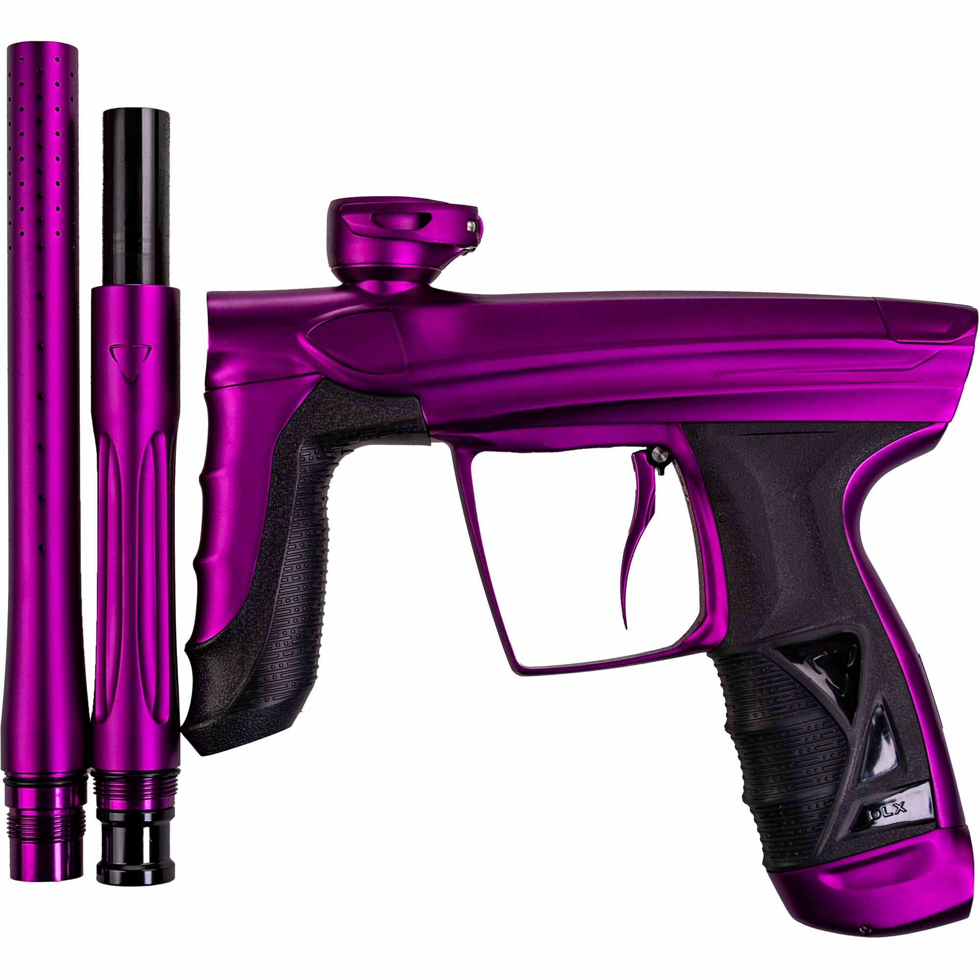  paintball gun, marker, lila, kompakt, griff