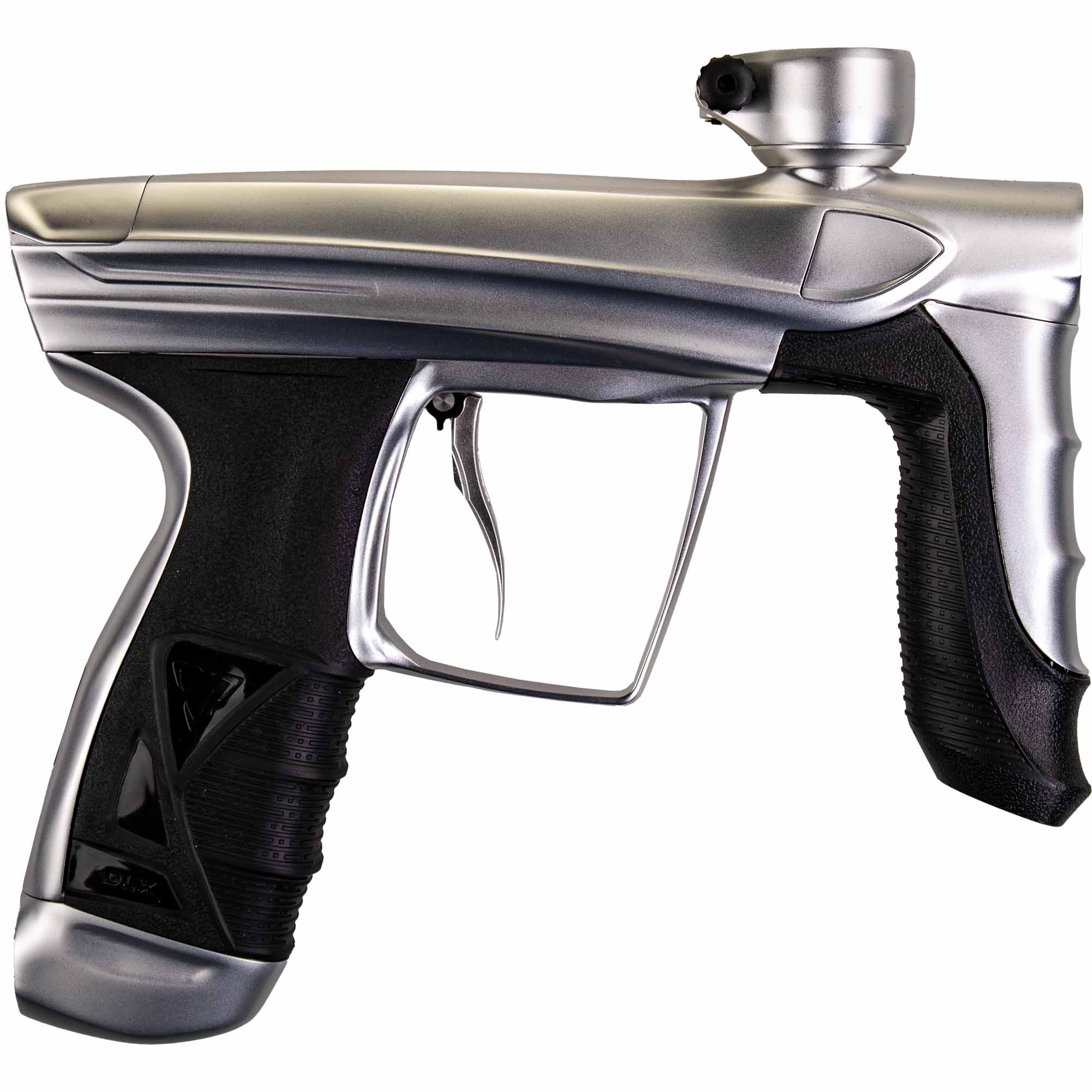 DLX Luxe® AIRE marker, dust white paintball-pistol, waffe, metallisch, pistole, auslöser