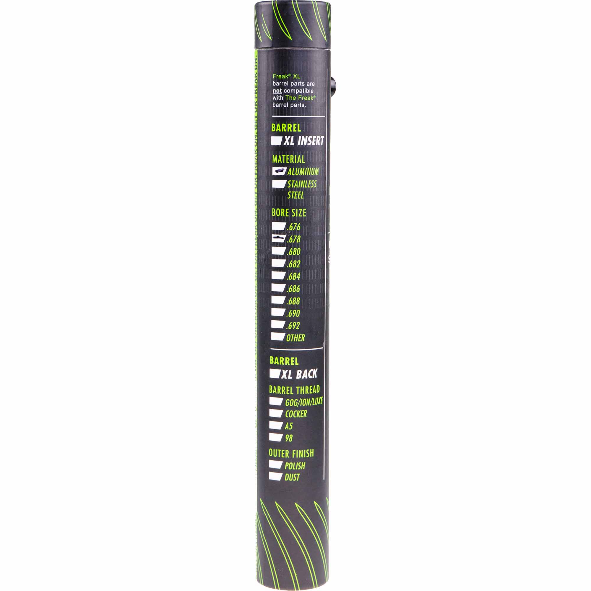 GOG Freak XL Aluminum Insert 2023 GOG Freak XL Aluminum Insert 2023