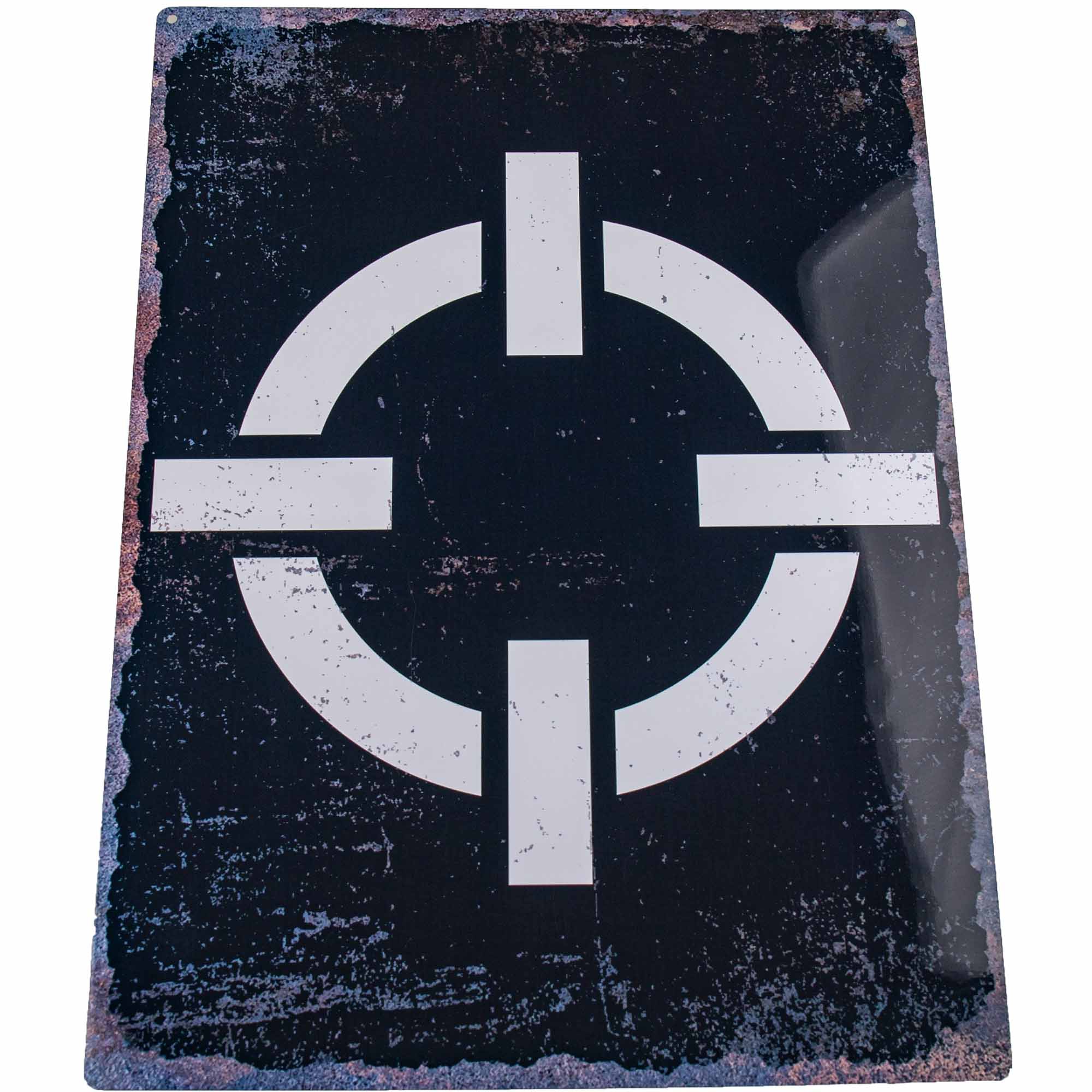 GOG branded metal sign "Crosshair" GOG branded metal sign "Crosshair"