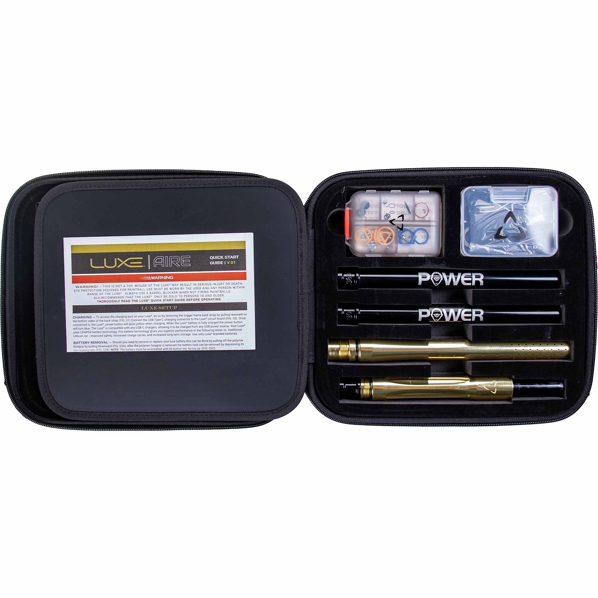DLX Luxe® AIRE marker, polished gold Elektronische Zigarette, Vape Pen, Ladecase, Akkus/ Batterien, Dampfgerät